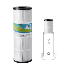 VEVOR front view of replacement cartridge showing fit and easy swap benefit