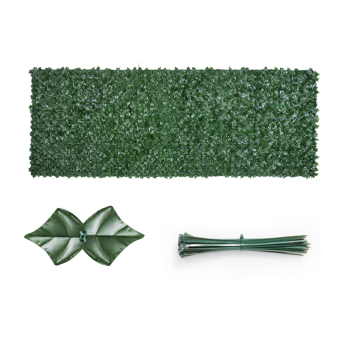 VEVOR front panel view showing full green coverage and instant privacy