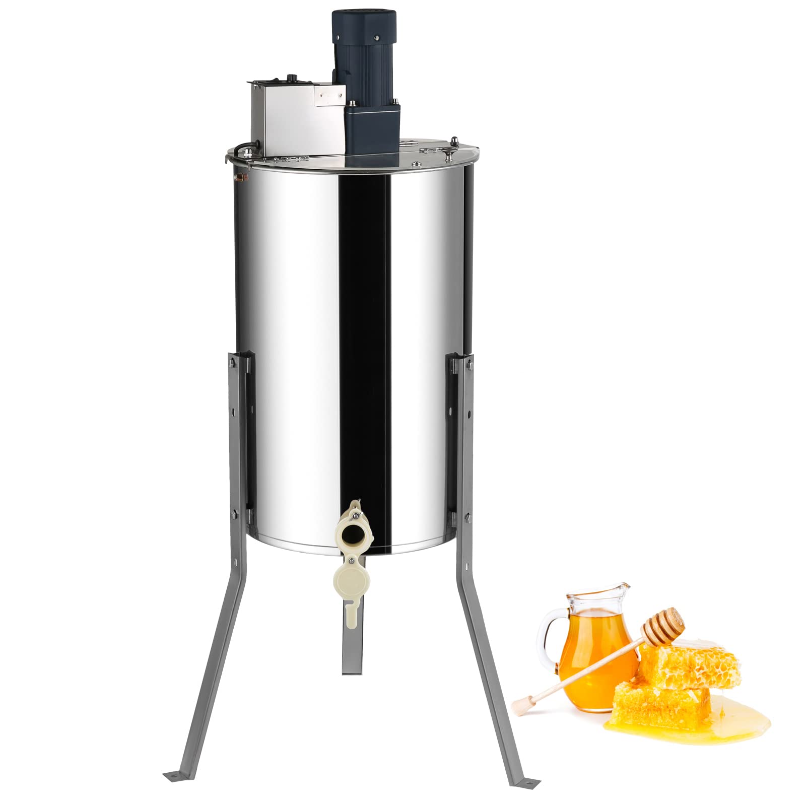 VEVOR front view of extractor showing compact footprint and benefit of easy access
