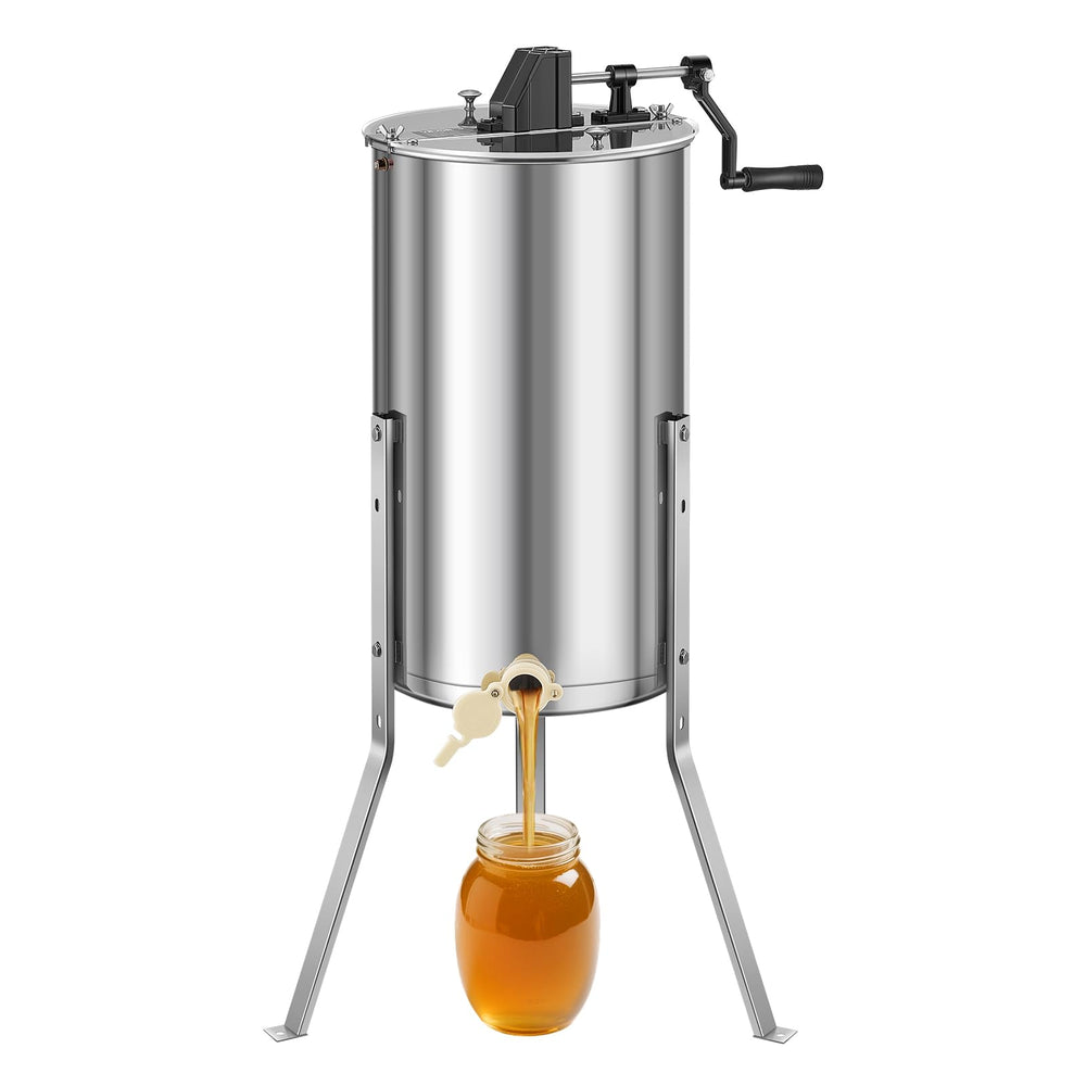 VEVOR front view of extractor showing compact sturdy design and portability