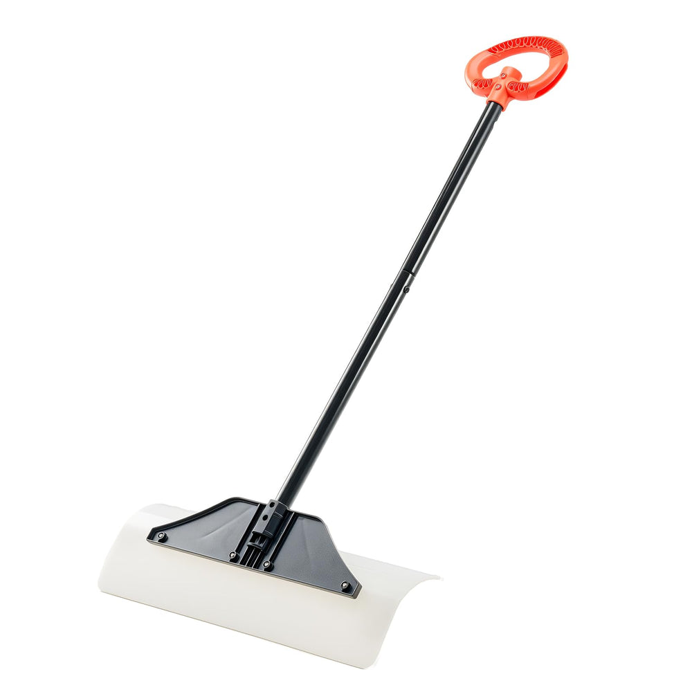 VEVOR compactly stored in garage showing space-saving segmented handle convenience