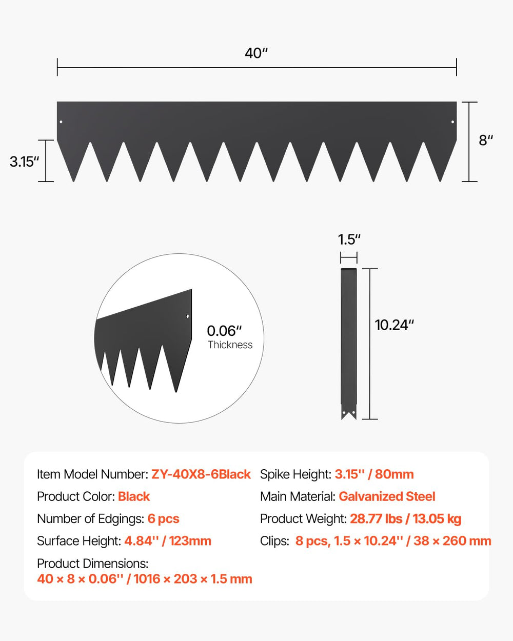 VEVOR included gloves and manual laid out for safer faster setup