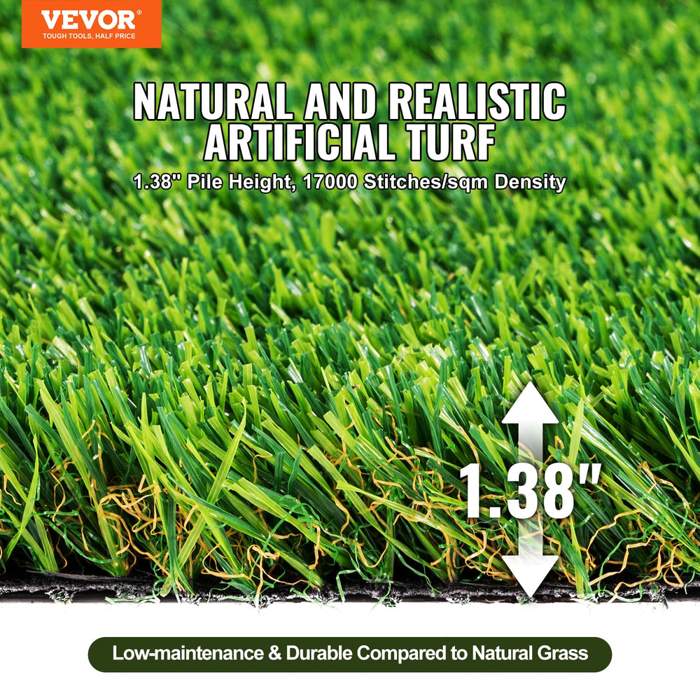 VEVOR close-up of multi-color fibers highlighting realistic texture and softness