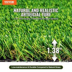 VEVOR close-up of multi-color fibers highlighting realistic texture and softness