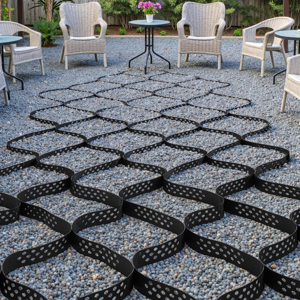 VEVOR covered with grass showing reinforced lawn and natural finish