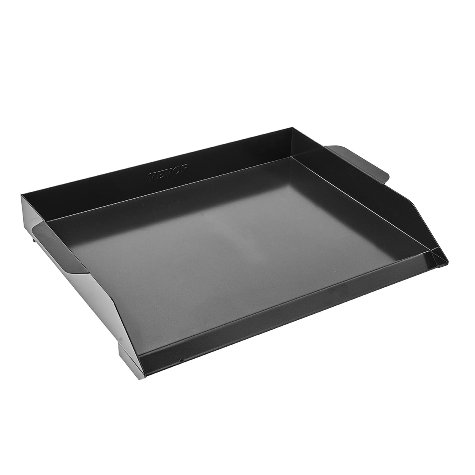 VEVOR griddle serving pancakes and burgers highlighting multi-dish versatility