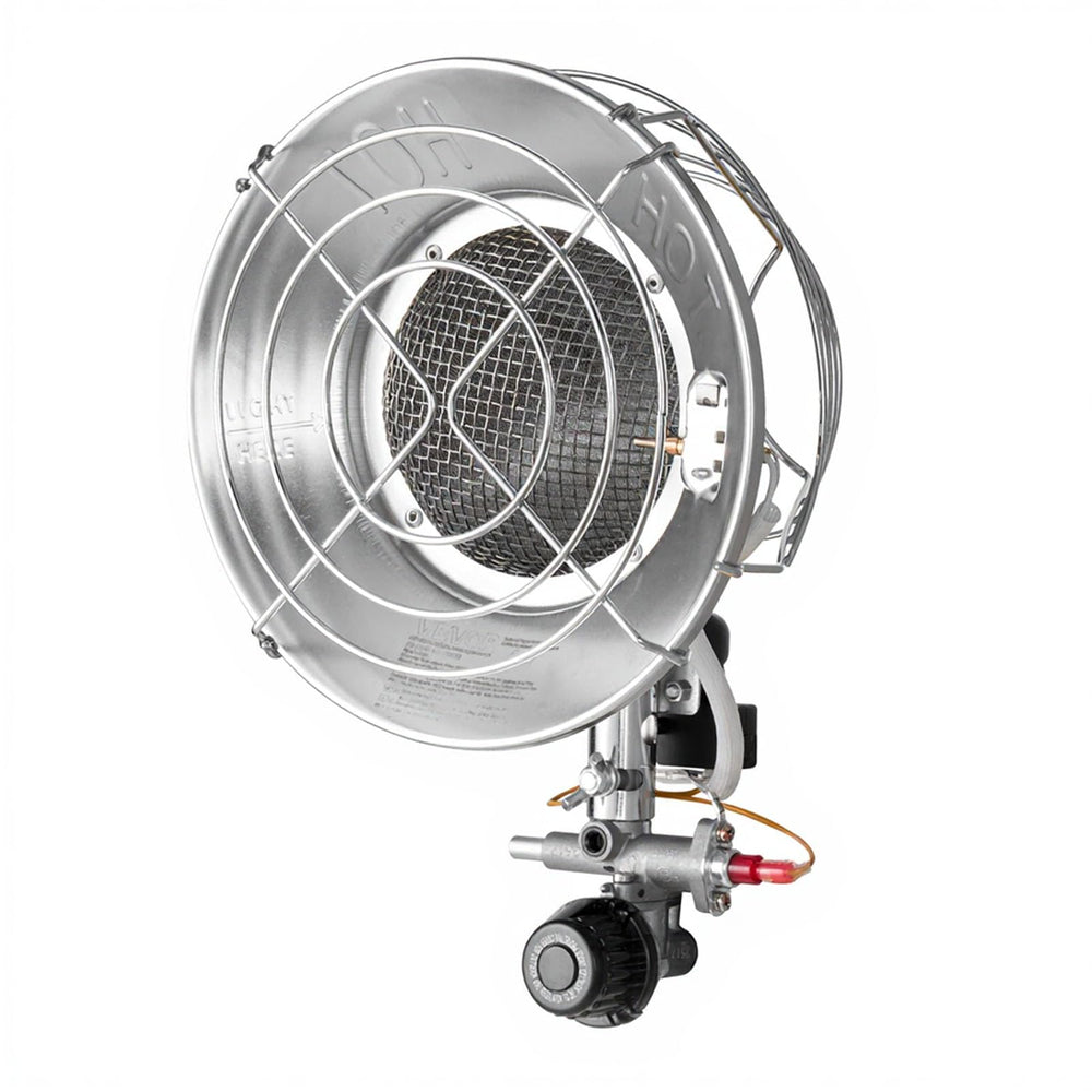 VEVOR heater folded/packed showing compact transport convenience