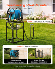 VEVOR steel frame side detail emphasizing rigid dual support stability