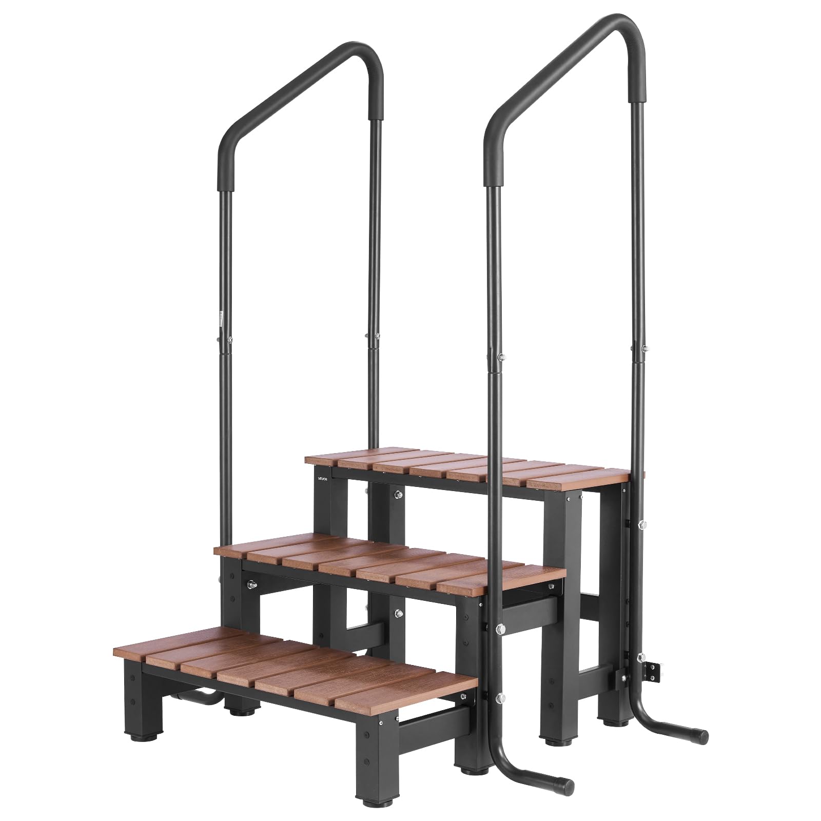 VEVOR lifestyle image on deck showing easy access and enhanced outdoor comfort