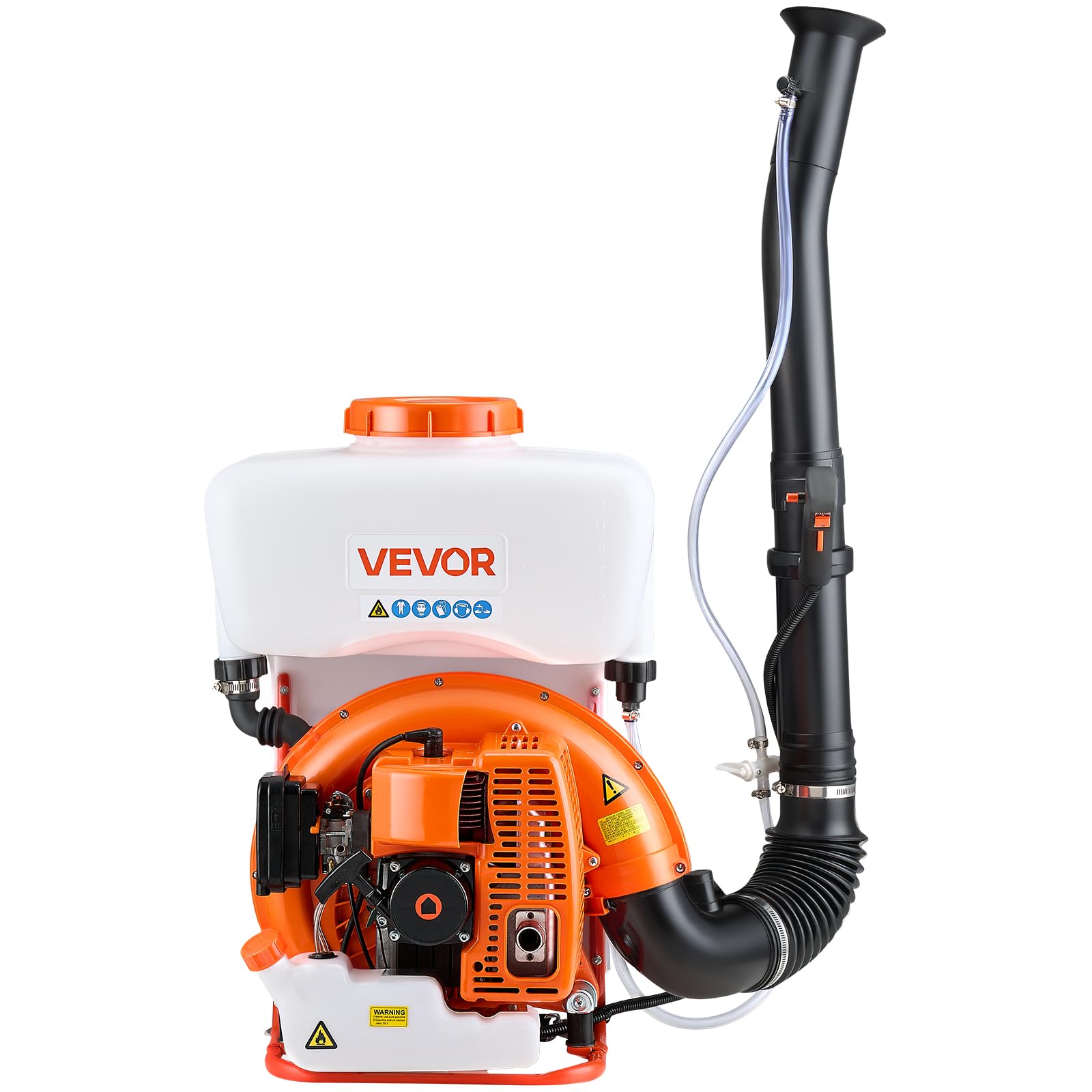 VEVOR included earmuffs and gloves demonstrating safety and readiness