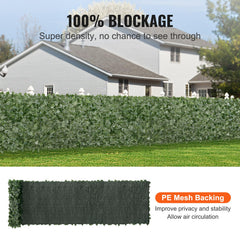 VEVOR rolled packaging of ivy panel for easy transport and protection