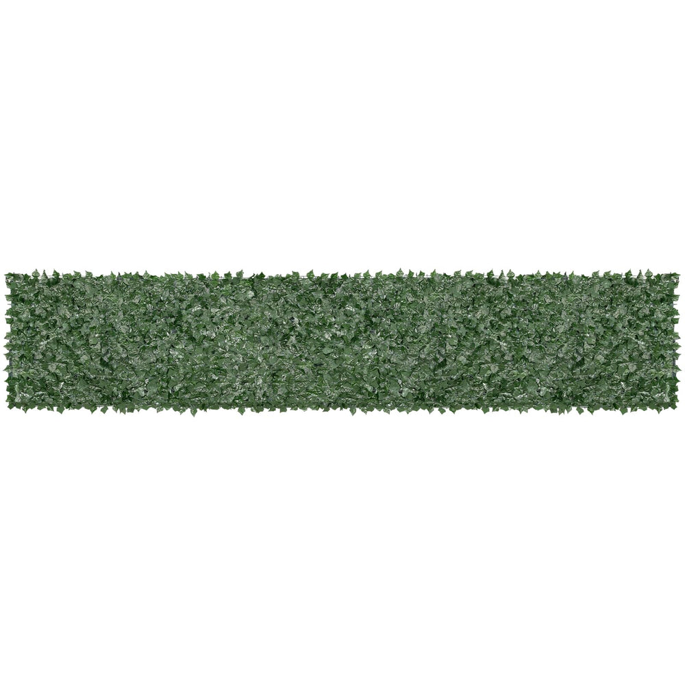 VEVOR trimmed ivy panel fitted neatly around a gate for custom sizing