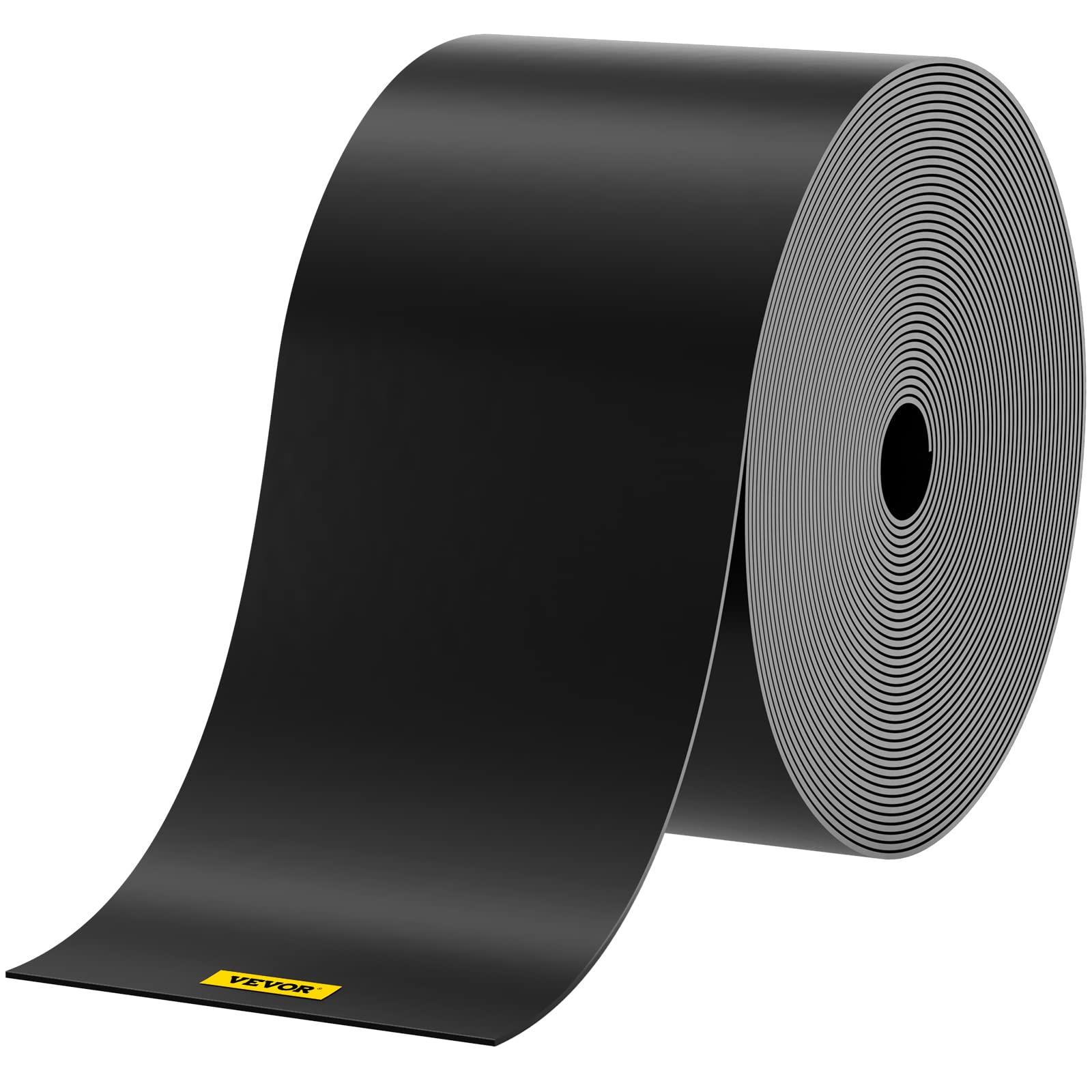 VEVOR product box and label showing model and recyclable material information