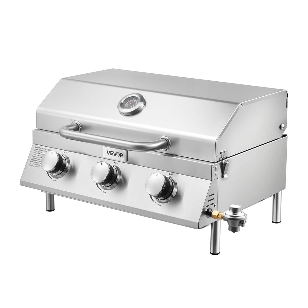 VEVOR grill in backyard cookout scene illustrating social cooking convenience benefit
