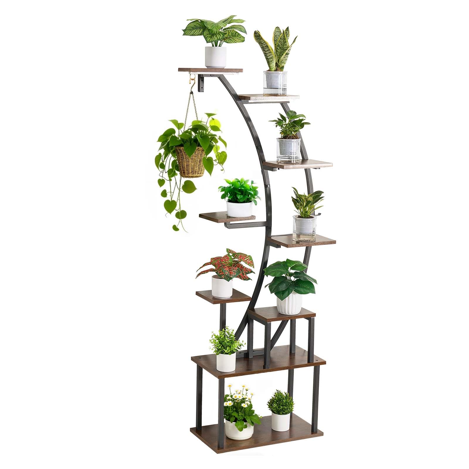 VEVOR in a living room styling plants and decor for decorative and functional benefit