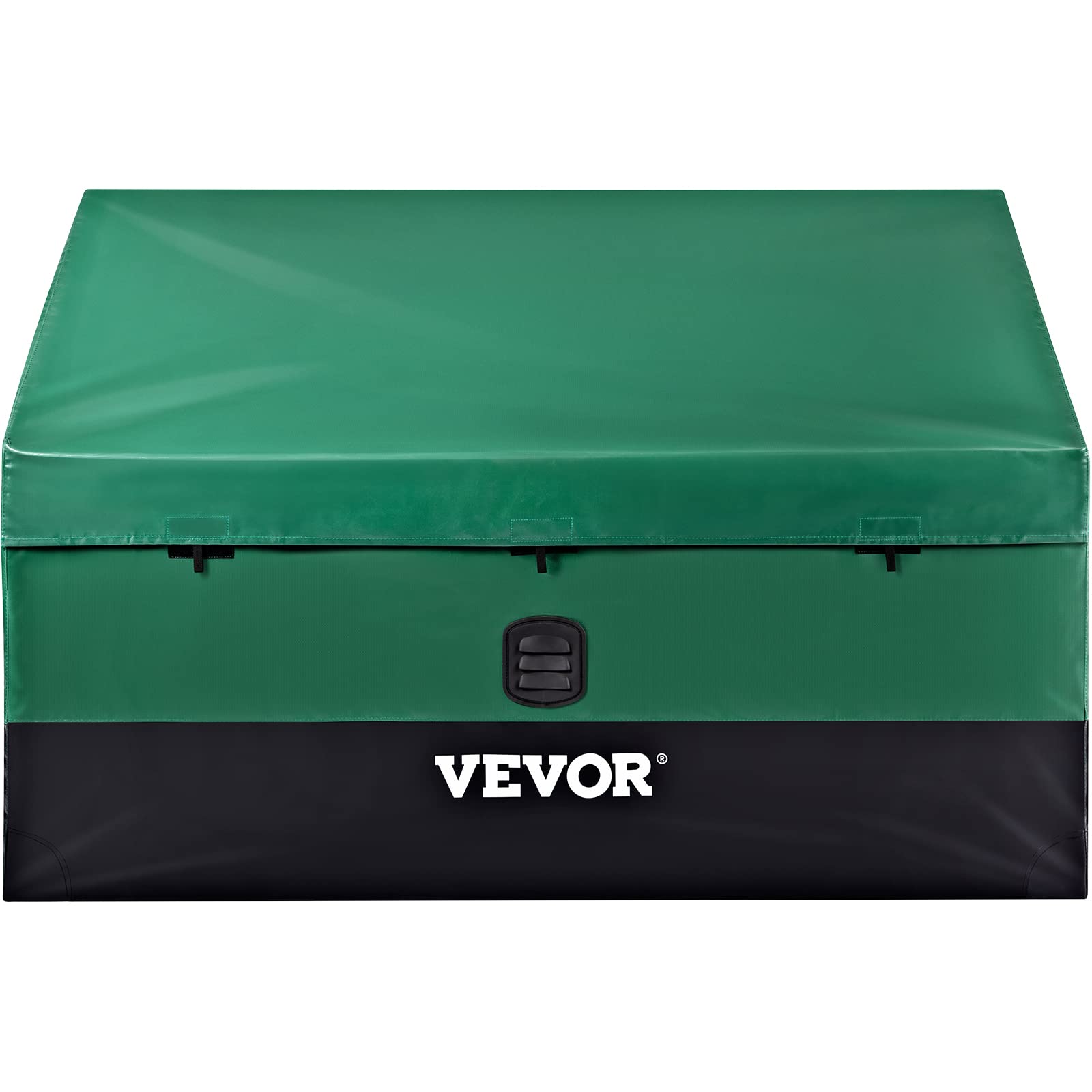 VEVOR lifestyle image on patio by pool showing organized outdoor storage