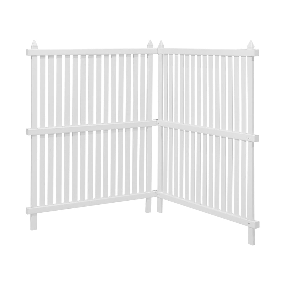VEVOR fence in patio setting showing improved outdoor aesthetics benefit