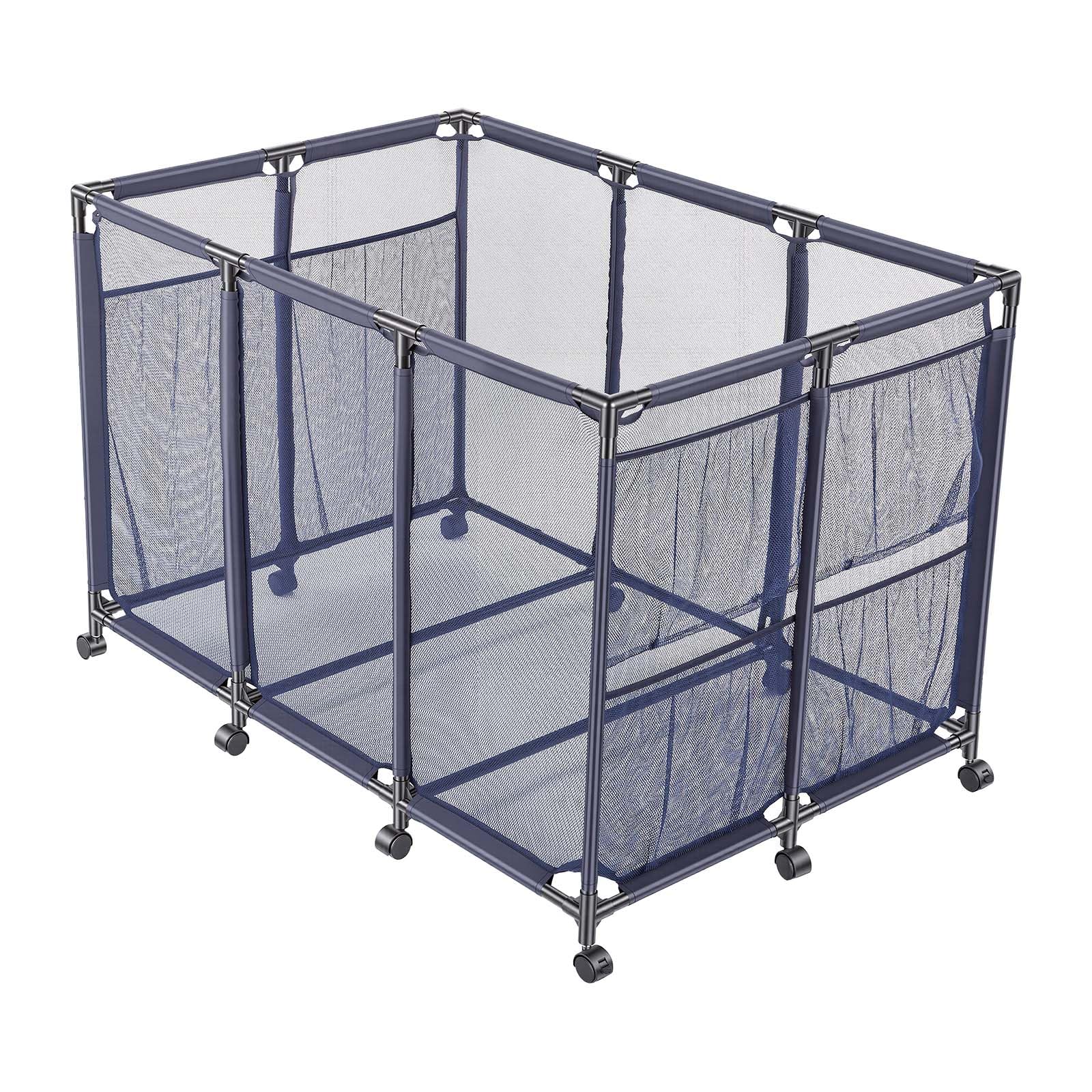 VEVOR poolside lifestyle scene showing tidy organization and easy mobility benefit