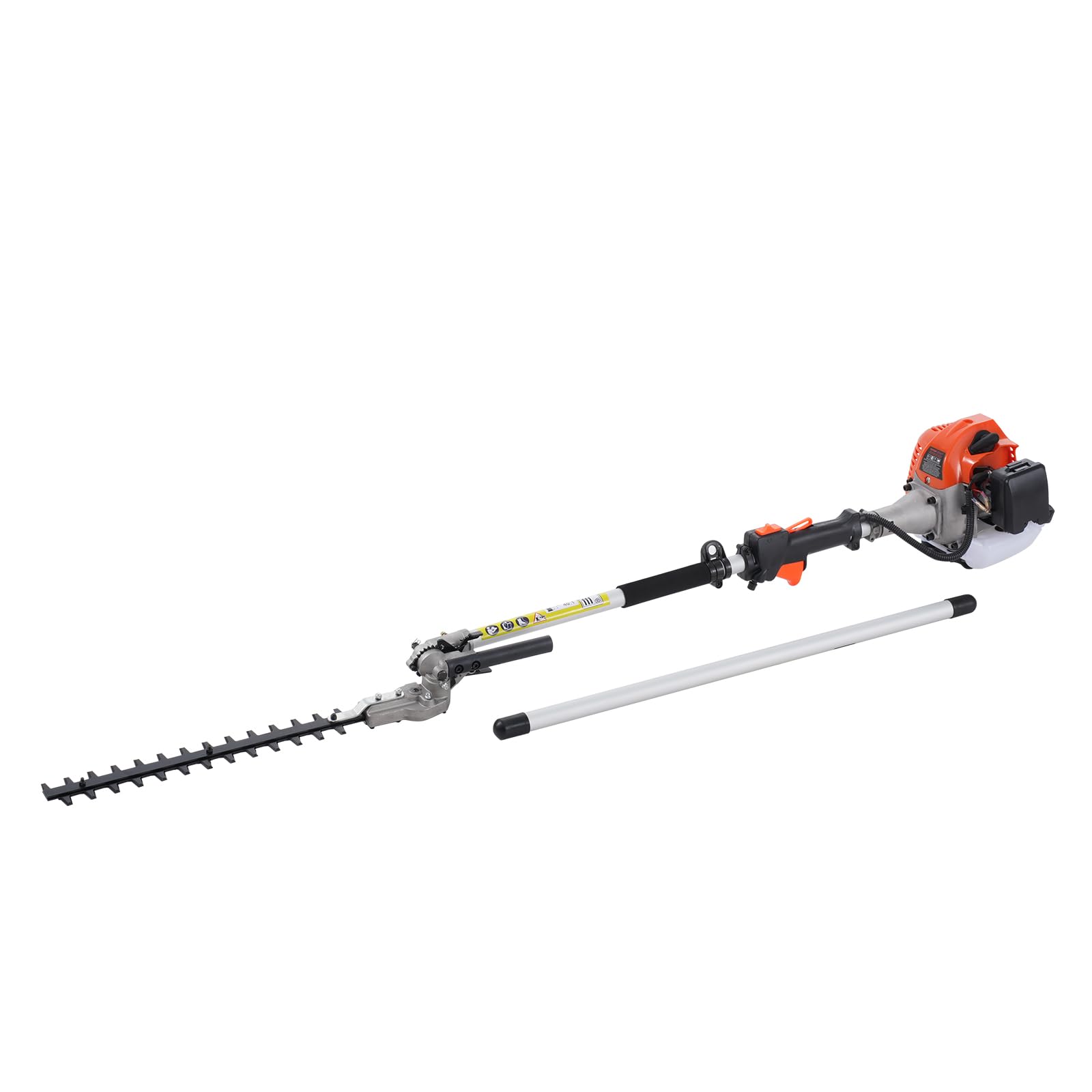 VEVOR lifestyle yard use scene showing multi-tool in hand for real-world yardwork