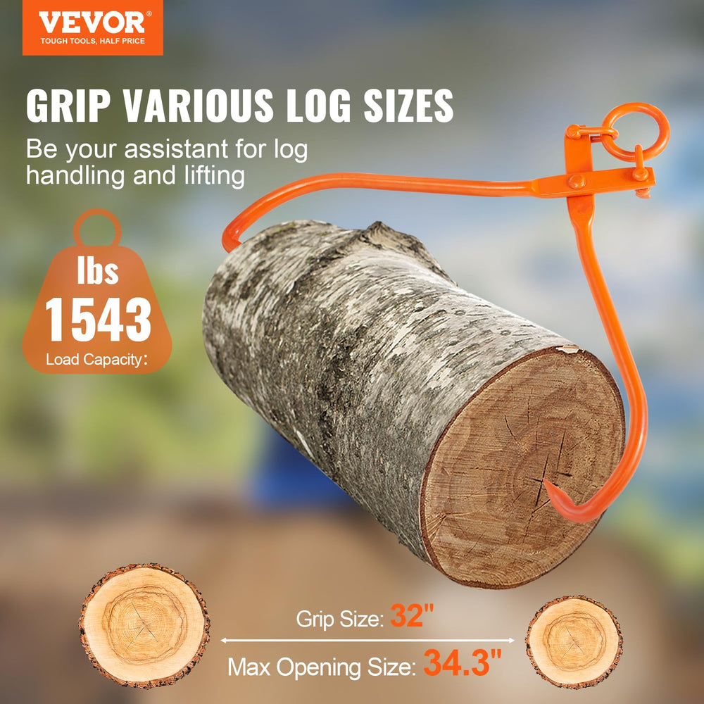 VEVOR close-up of sharp claw hooks demonstrating secure grip benefit