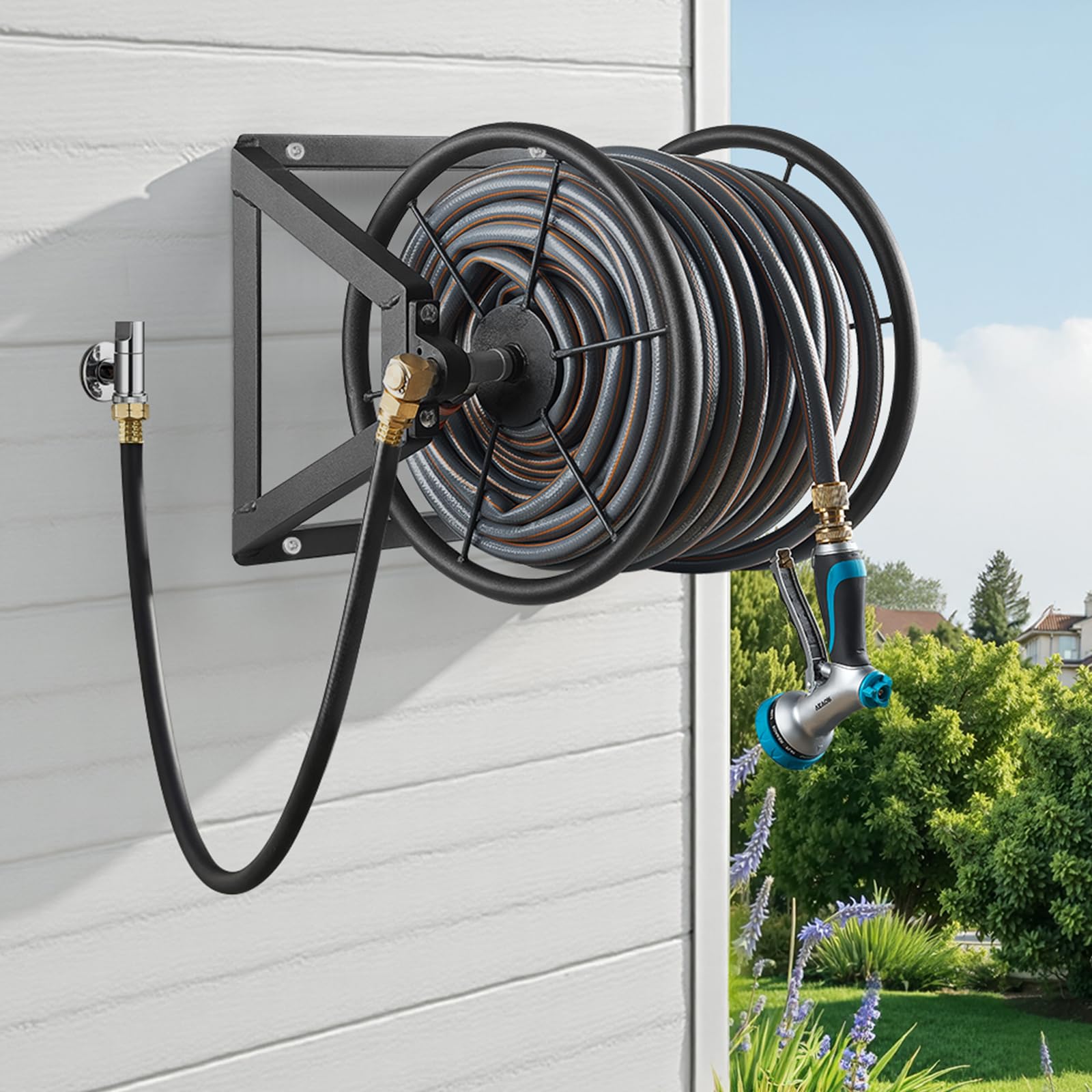 VEVOR mounting hardware and anchors demonstrating sturdy, secure installation