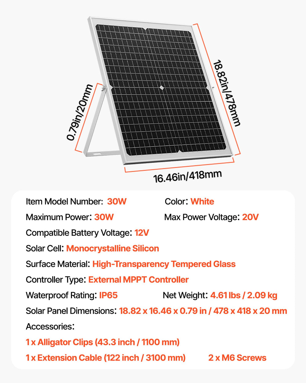 VEVOR panel installed on boat deck illustrating marine use and corrosion-resistant design