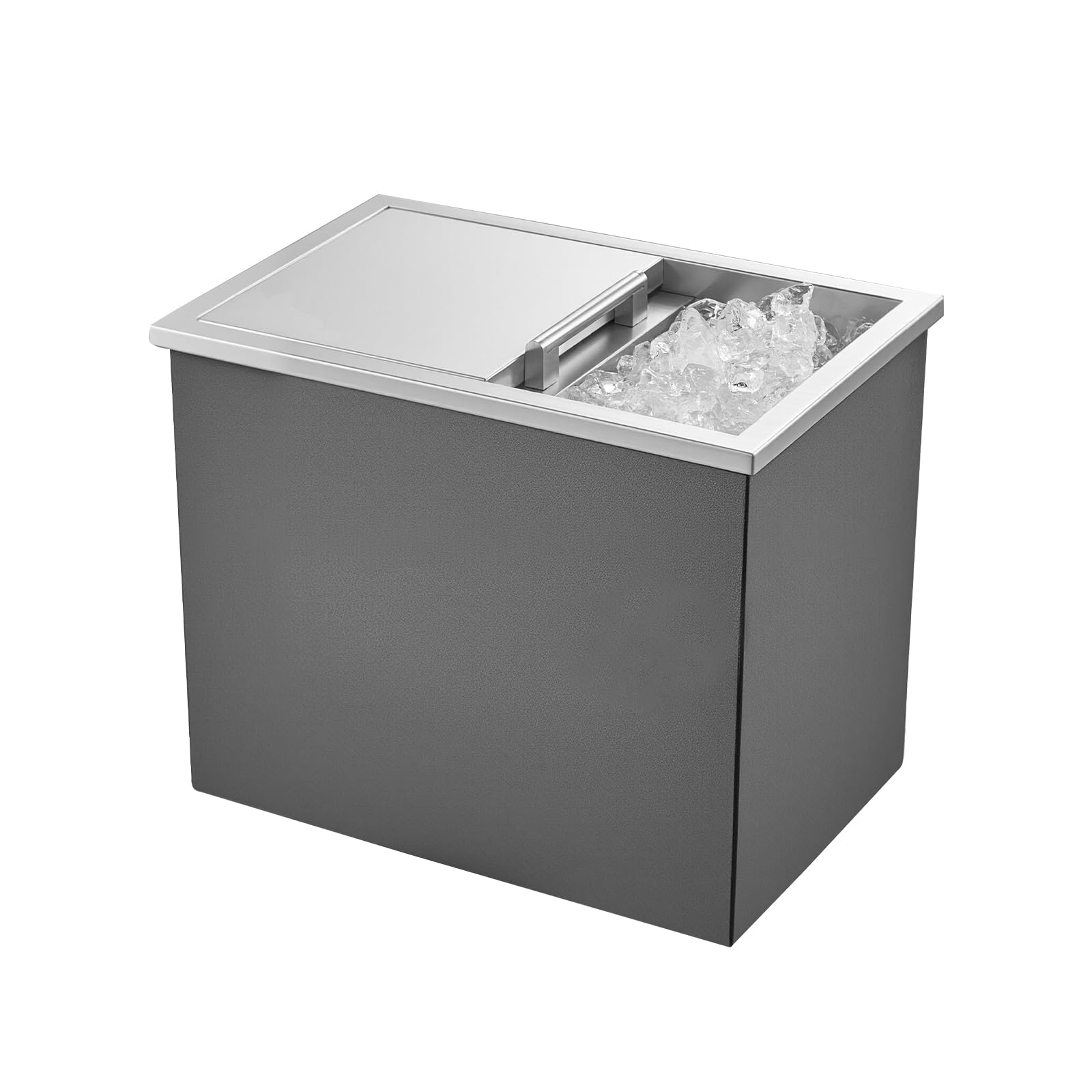 VEVOR on outdoor patio set-up showing portability and entertaining convenience