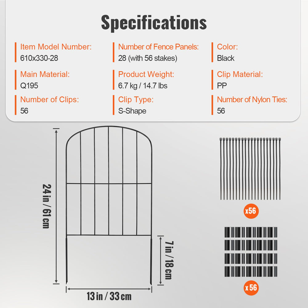 VEVOR panel link showing secure joint for continuous runs