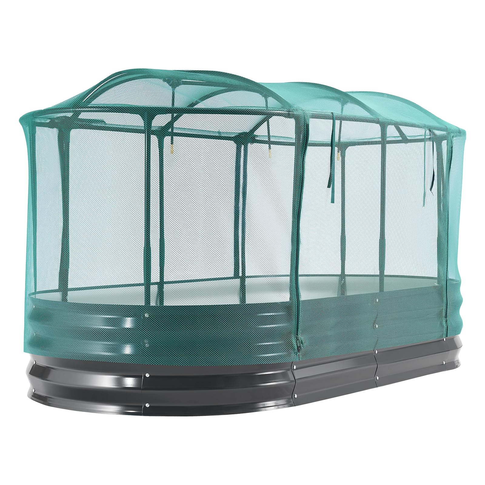 VEVOR planter filled with vegetables demonstrating productive growing results