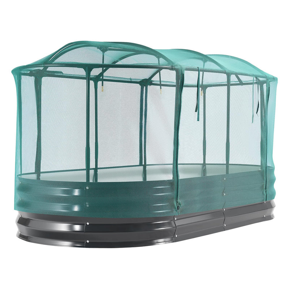 VEVOR planter filled with vegetables demonstrating productive growing results