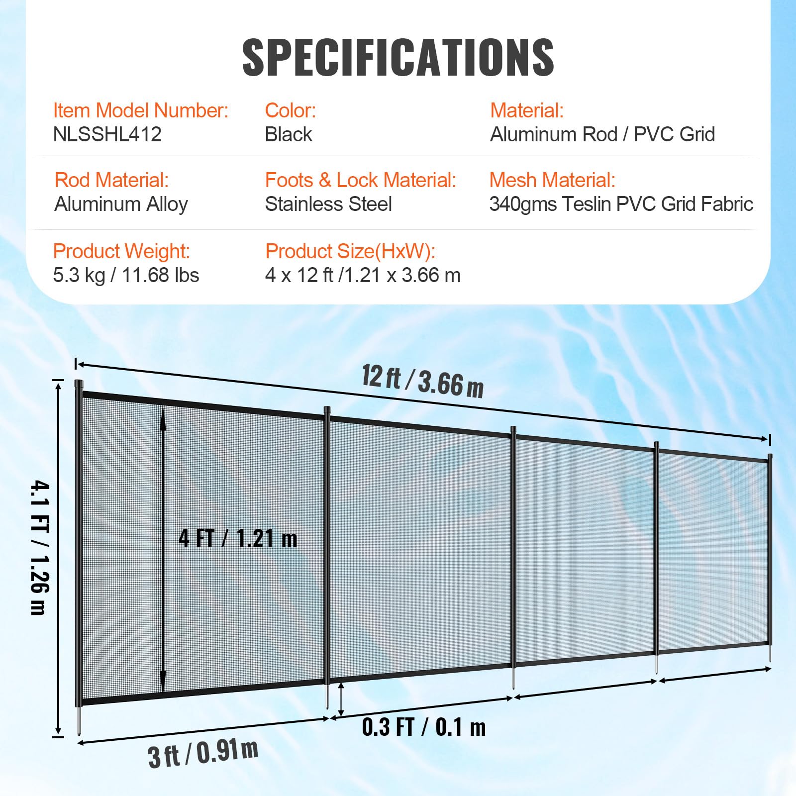 VEVOR drilling template laid out on pavement for precise, quick DIY installation