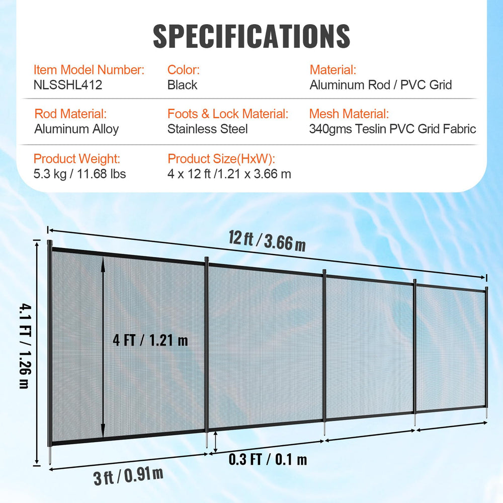VEVOR drilling template laid out on pavement for precise, quick DIY installation