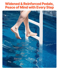 VEVOR thick bottom step showing reduced buoyancy benefit