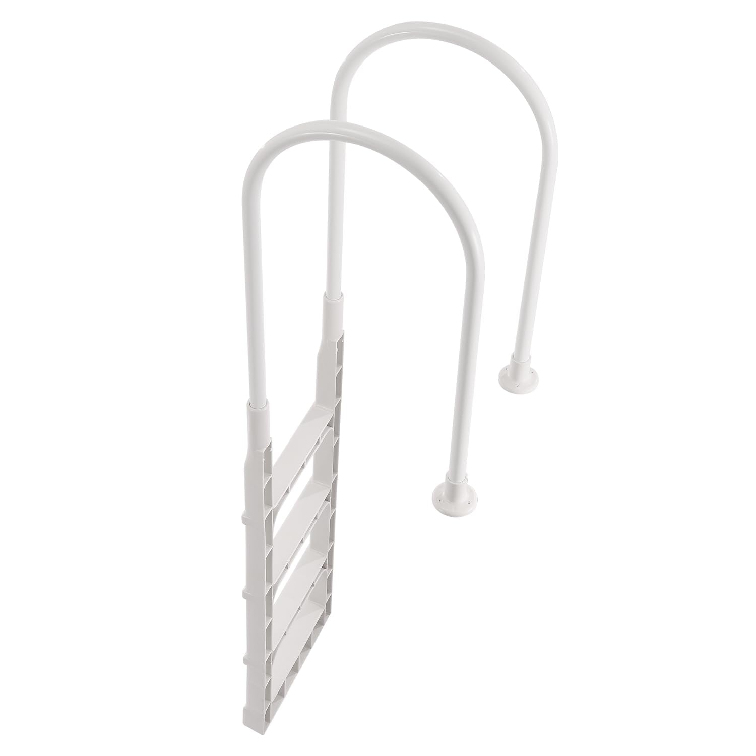 VEVOR ladder in backyard setting highlighting durable outdoor use