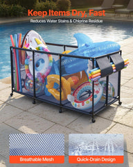 VEVOR noodle holder detail keeping pool noodles upright and neatly stored