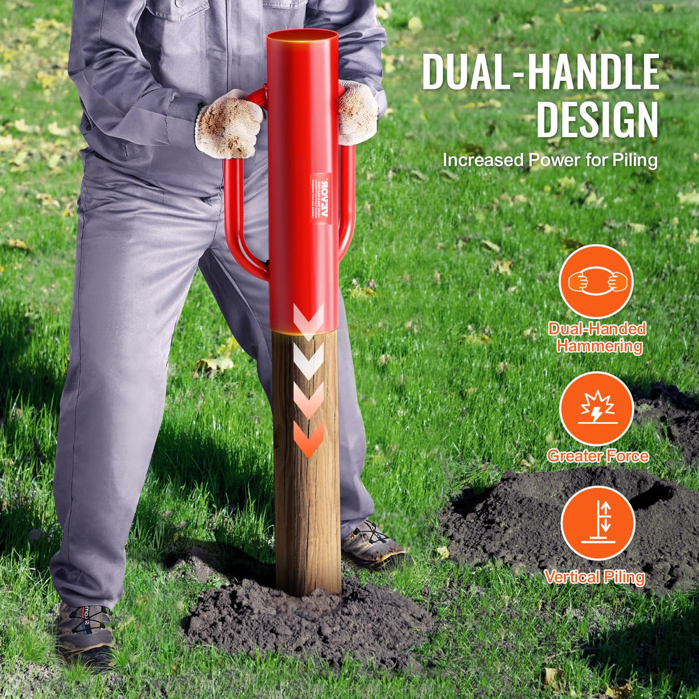 VEVOR detailed view of 2.7-inch inner sleeve centering posts for straighter installations