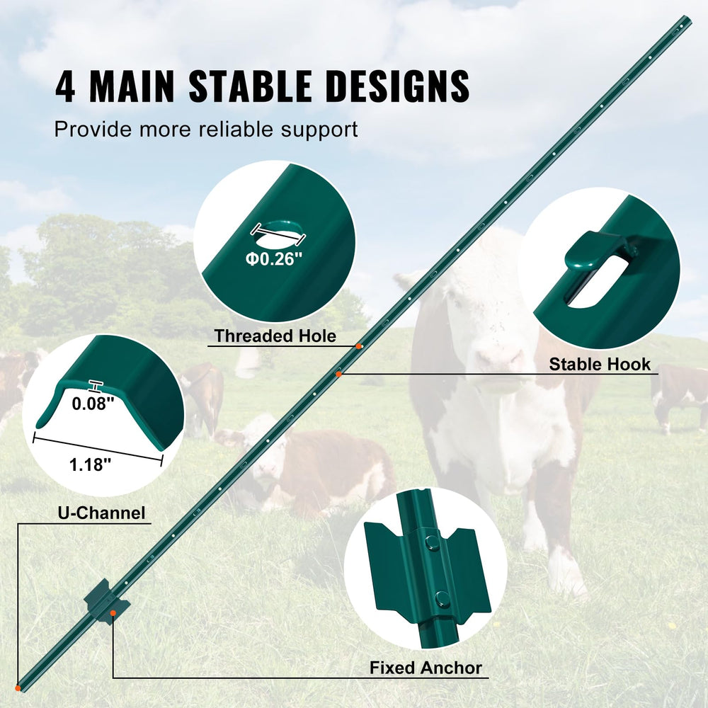 VEVOR powder-coated finish texture showing corrosion and UV protection benefit