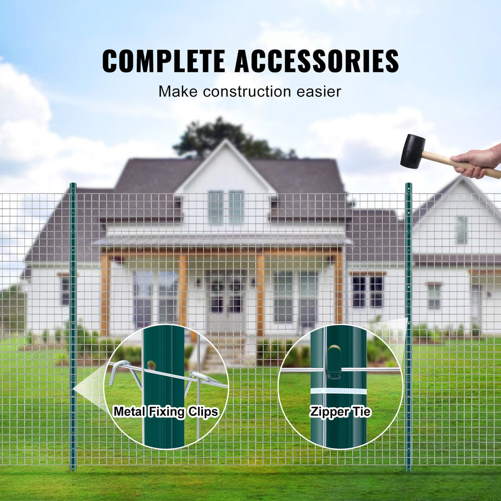 VEVOR zip ties and metal clips kit for fast secure fastening