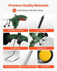 VEVOR adjustable claw close-up gripping pot securely to prevent slips