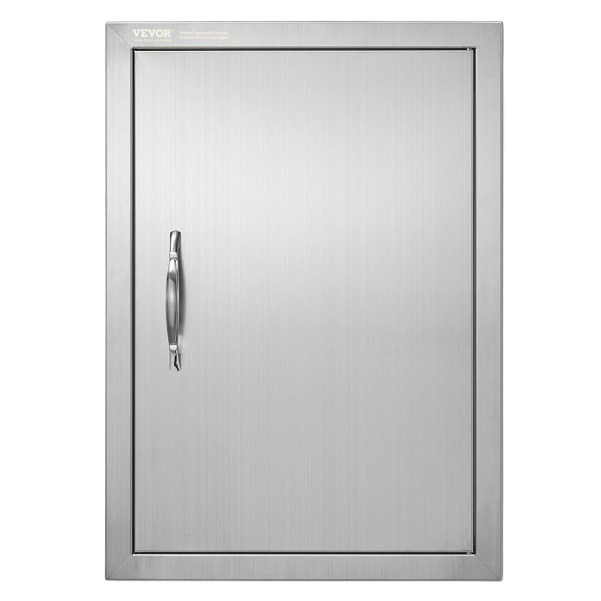 VEVOR puerta frontal empotrada muestra acabado resistente