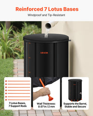 VEVOR detalle del PVC 1000D, material duradero y resistente