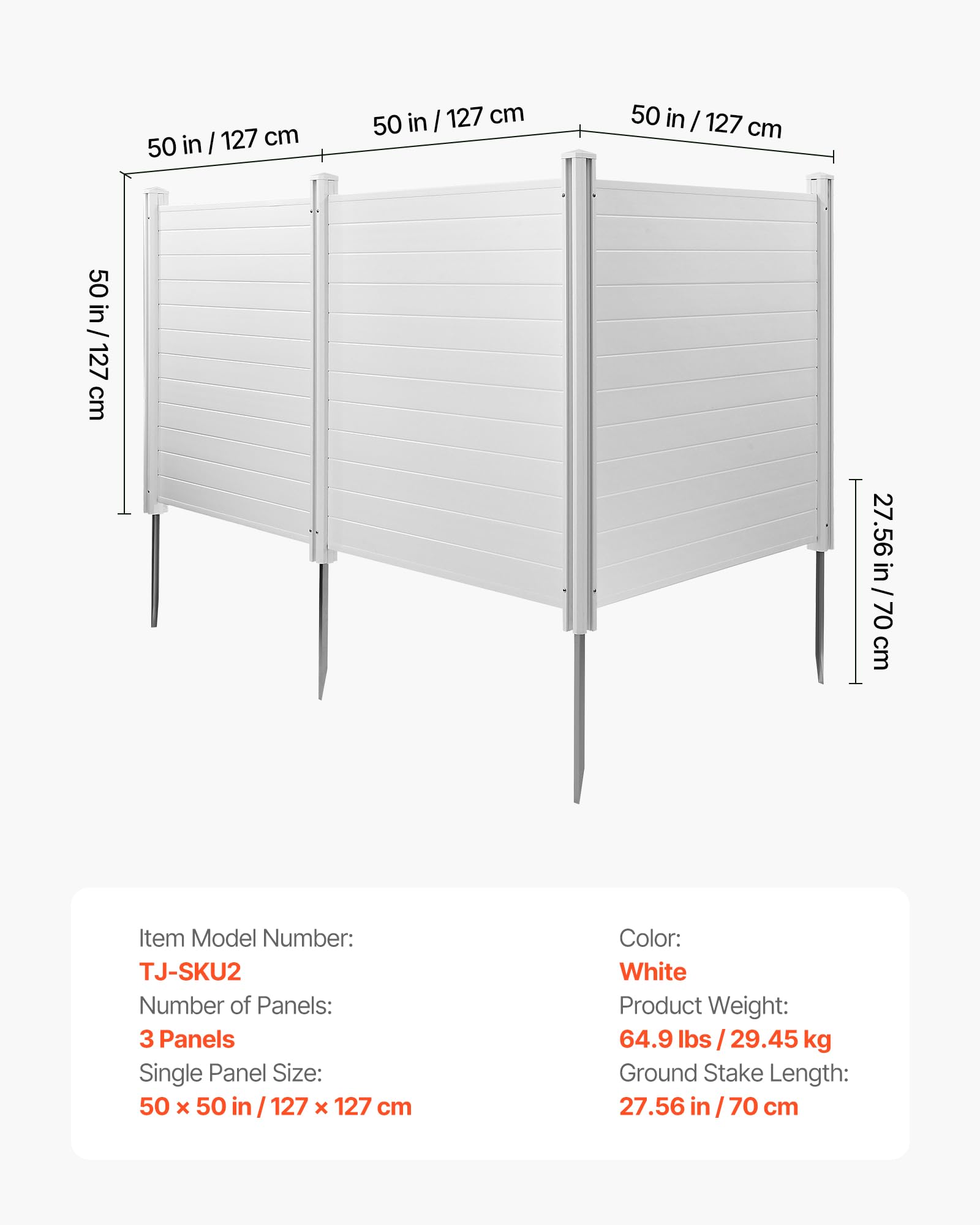 VEVOR PVC texture closeup showing durable weatherproof material benefit