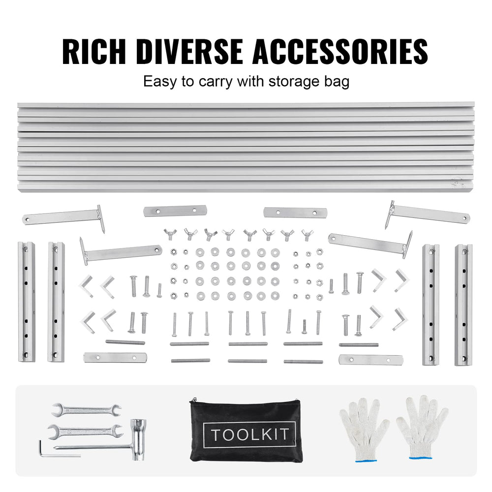 VEVOR storage bag with parts demonstrating portable organization benefit
