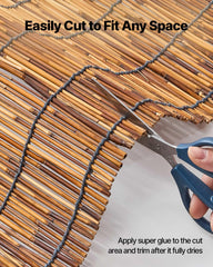 VEVOR zip tie detail fastening reed fencing for quick secure attachment