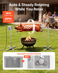 VEVOR SUS304 forks detail highlighting food-contact safety and easy cleaning benefit
