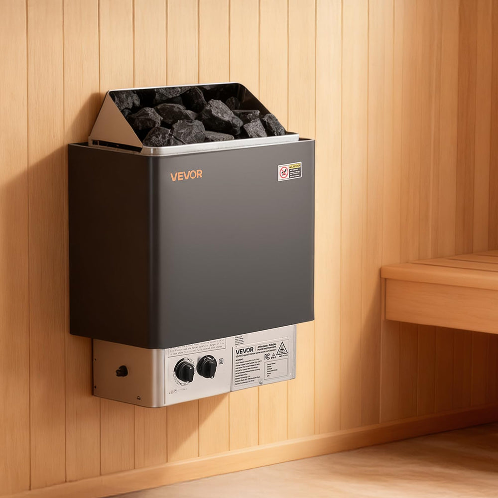 VEVOR heater in spa setting showing practical use and relaxed atmosphere