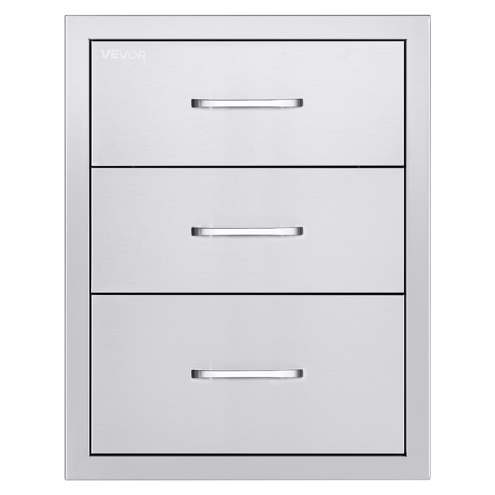 VEVOR side profile with dimensions to show scale for tight spaces