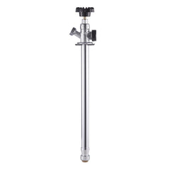 VEVOR front view of 12-inch frost-free sillcock showing valve and handle, durable outdoor water access