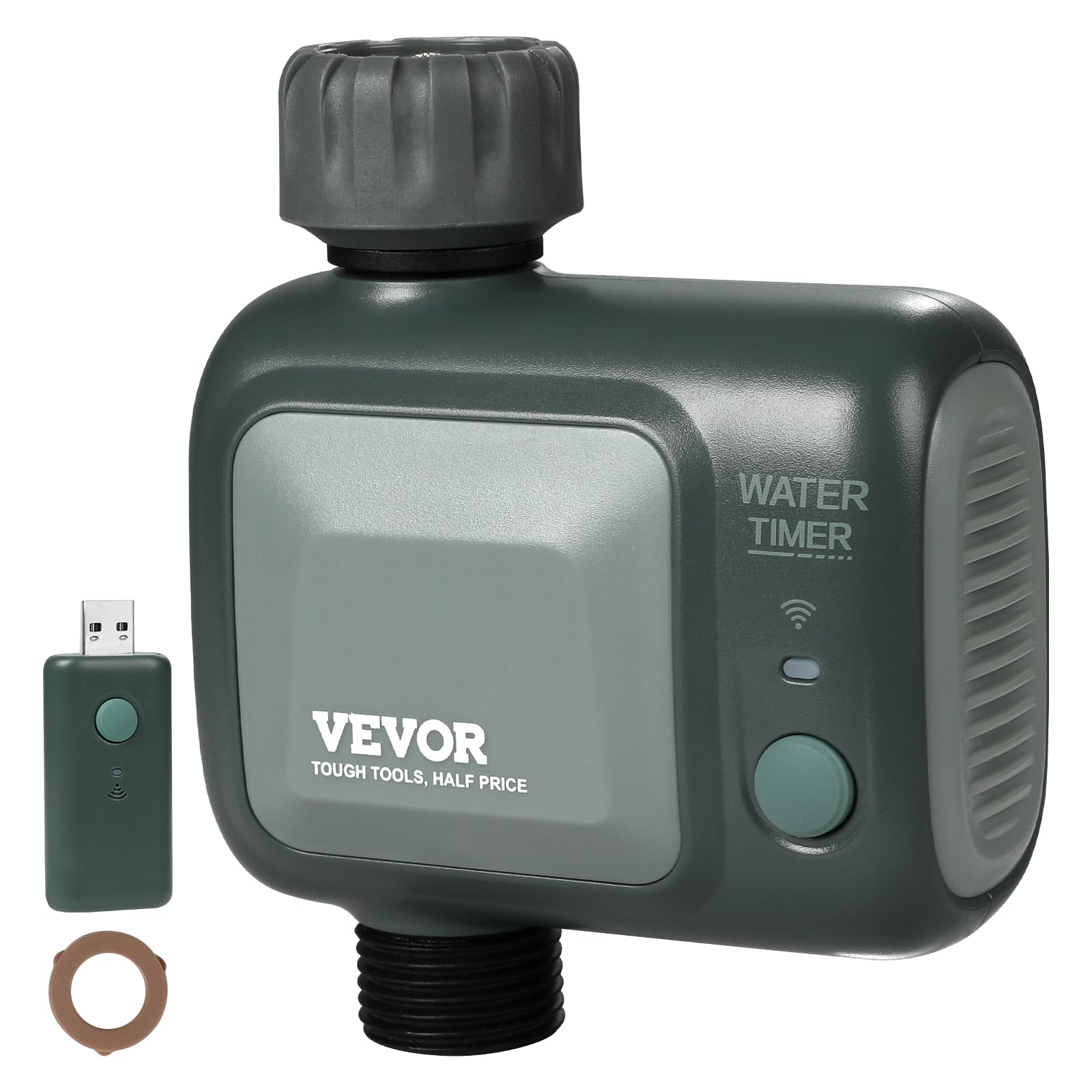 VEVOR size and scale comparison beside a hand to show compact footprint