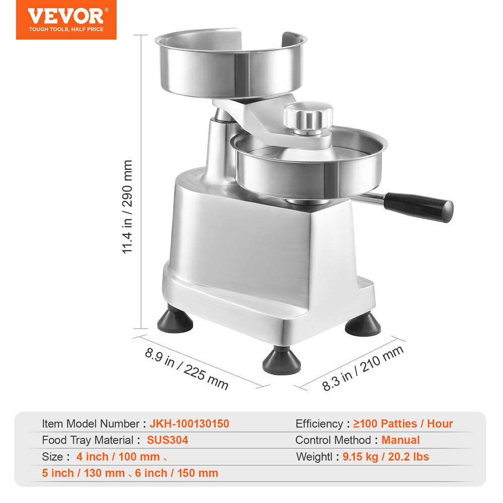 VEVOR scale comparison with hand to show compact, portable 20.2 lb design benefit